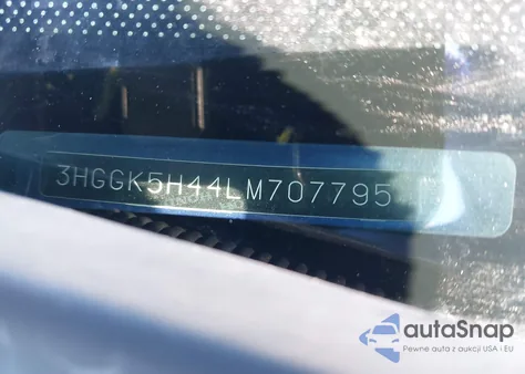 2020 Honda Fit Lx from USA, damaged, VIN 3HGGK5H44LM707795